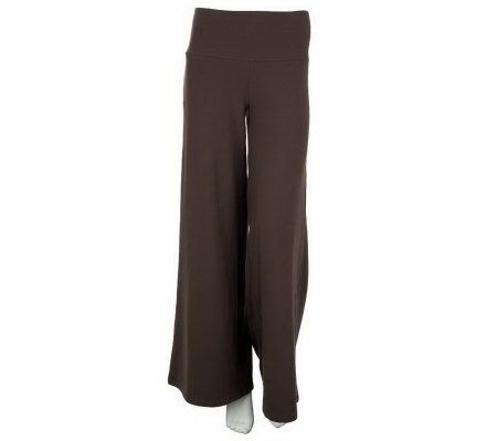 Women with Control Tummy Control Wide Waistband Palazzo Pants - A226599