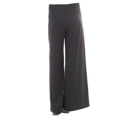 Women with Control Tummy Control Wide Waistband Palazzo Pants