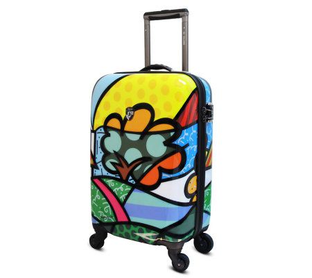 Heys Britto Collection Flowers 22Spinner Case - A241699