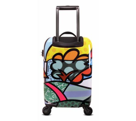 Heys Britto Collection Flowers 22Spinner Case