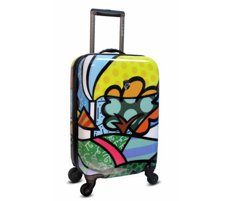 Heys Britto Collection Flowers 22Spinner Case