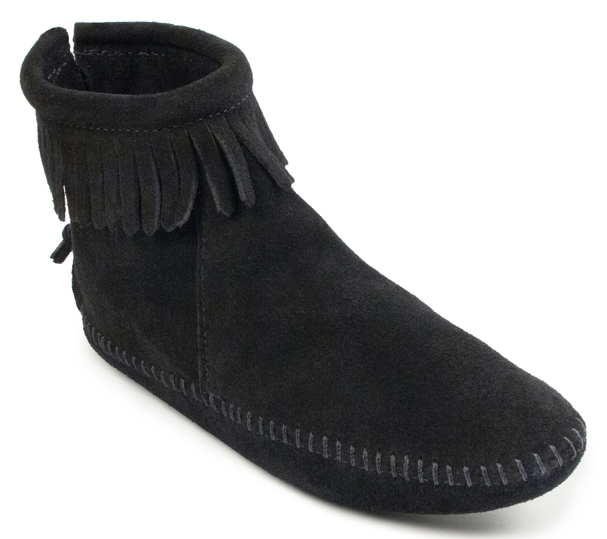 Minnetonka Womens Back Zip Soft-sole Boots - A320099