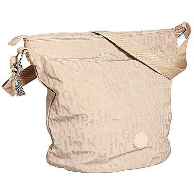 KIPLING Schultertasche Yestina MA 100% Nylon KIPLING-Schriftzug