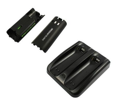 Dual Charger Dock for 2 Nintendo Wii Remotes - E166502