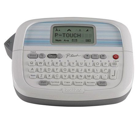 Brother PT90 Personal Simply Stylish Labeler -White - E213203