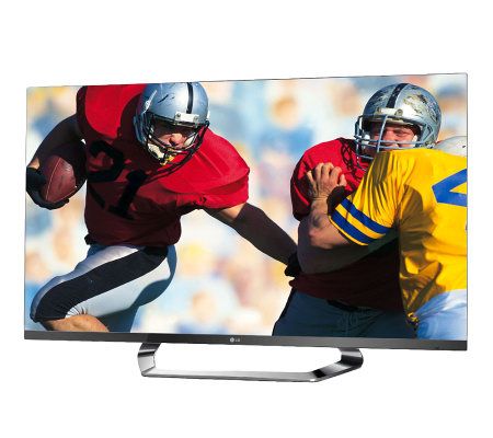 LG 47 Diag. 1080p 240Hz Edge-lit LED 3D Smart HDTV with 3D Glasses - E224009