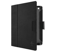 Belkin Cinema Dot Carrying Case (Folio) for iPad - Black, Gray