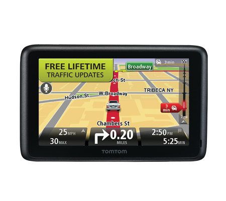 TomTom GO 5 GPS w/Bluetooth & Lifetime Traffic/Maps - E254510