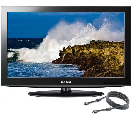 Samsung 32 Diagonal LCD HDTV with 6 ft. HDMI Cable - E255510