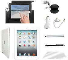 Apple iPad 2 16GB Wi-Fi Tablet with Deluxe iPadStarter Kit