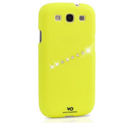 White Diamonds Neon Sash Samsung Galaxy S3 Case - E263415
