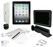 Apple iPad 2 16GB Wi-Fi Tablet with Deluxe Bundle