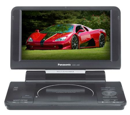 Panasonic 9 Diagonal Widescreen LCD Portable DVD/CD Player - E249316