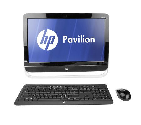 HP All-in-One 23 Desktop AMD Dual Core 6GB RAM 500GBHD w/ Tech Support - E224118