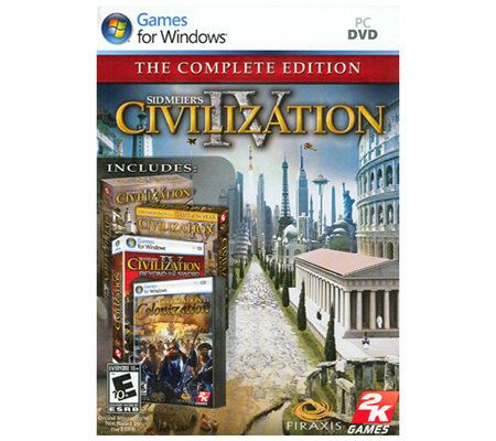 Civilization IV: Complete Edition - Sid Meier -Windows - E205319