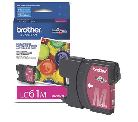 Brother LC61M Innobella Standard Yield MagentaInk Cartridge - E213219