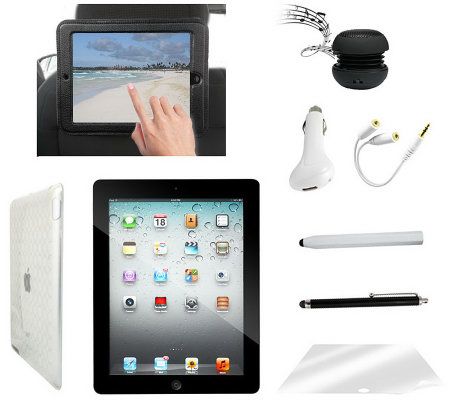 Apple iPad 3rd Gen 64GB WiFi/4G Tablet & Start er Kit - E262219