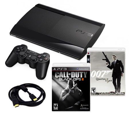 PlayStation 3 Slim 250GB Bundle w/ Call of Duty& More! - E267219