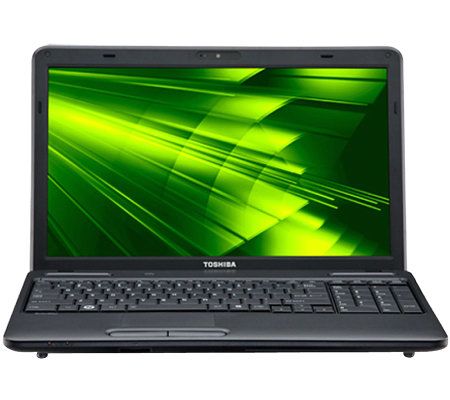 Toshiba 15.6 Laptop - 4GB RAM, 320GB HD, Webcam, DVD Burner - E262221