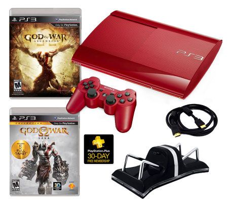 PlayStation 3 500GB Special Edition God of WarBundle - E267223