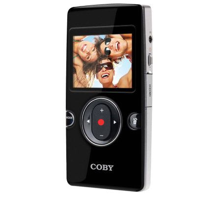 Coby SNAPP CAM5002 Mini HD Digital Camcorder w/4X Digital Zoom - E251024