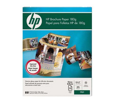 HP Inkjet Glossy Brochure Paper 8-1/2x11 - 150hets - E197528