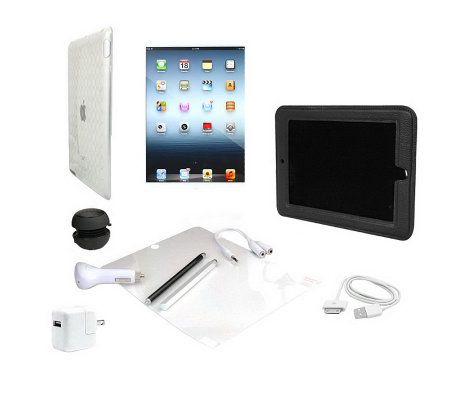 Apple 4th-Generation 16GB Wi-Fi iPad with Retina Bundle - E266228