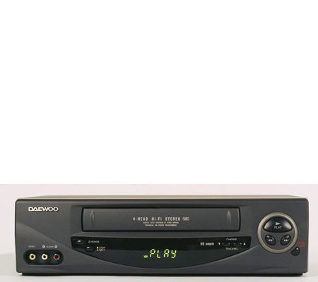 Daewoo DVK87N Four-Head Hi-Fi Stereo VCR w/TV Decoder and SAP — QVC.com