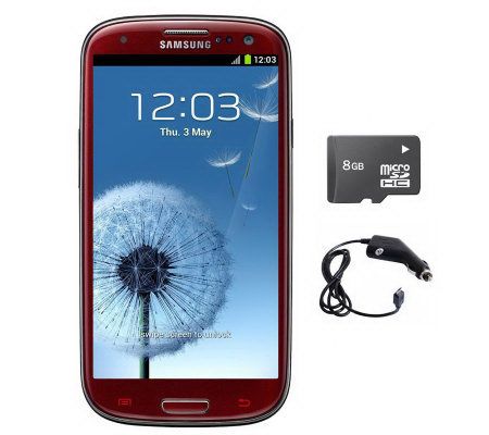 Samsung Galaxy S III 16GB GSM Unlocked Smartphone Bundle - E264629