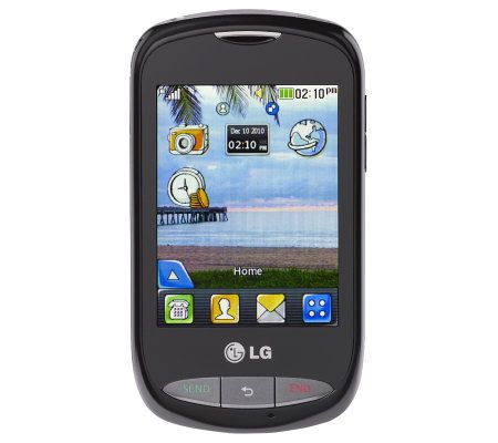 LG800 Tracfone Cell Phone & 2MP Camera with 1400 Minutes & Triple Minutes - E223131