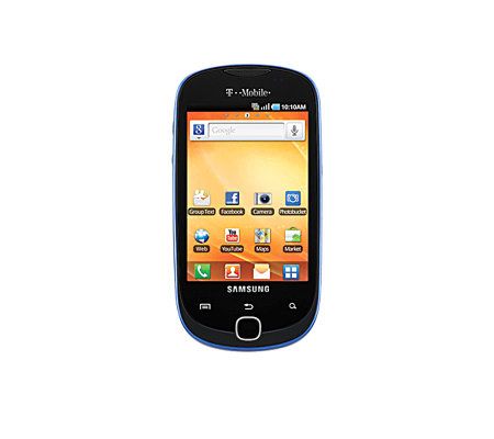 Samsung Gravity No contract Smartphone with Case & Apps on T-Mobile - E223132
