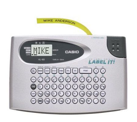 Casio KL60SRL Compact Label Printer - E200834