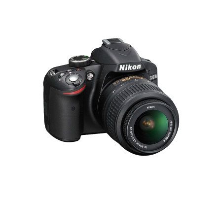 Nikon D3200 24.2MP 3 LCD DSLR Camera withPhotoSoftware - E265034