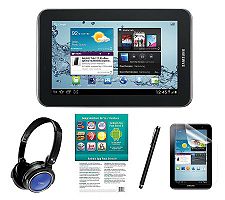 Samsung Galaxy Tab 2 7.0 8GB Wi-Fi Android Tablet Bundle