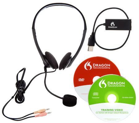 Dragon v12 NaturallySpeaki Everywhere Bundle with Apps & Headset - E223742