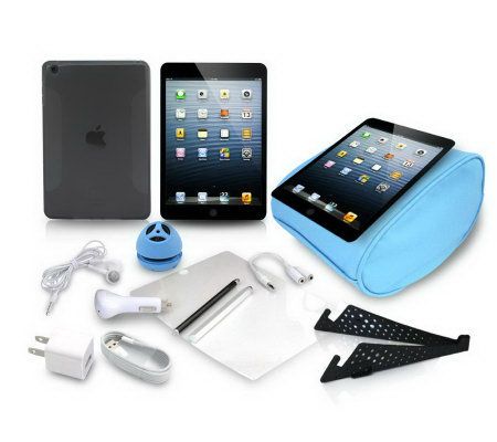 Apple iPad Mini 16GB WiFi/4G w/iPad Pillow, $50 Zinio Offer & Accessories - E223942