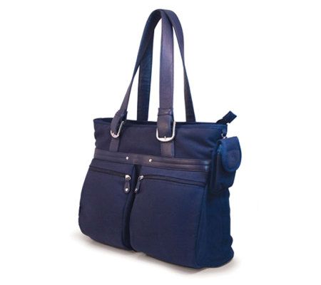Mobile Edge 16&quot Womens Navy ECO Casual Tote - E252743