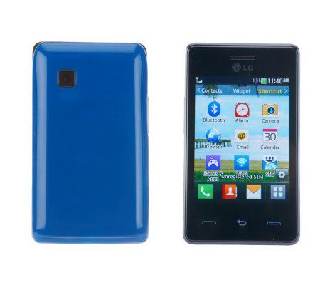 LG840 Tracfone 3G Wi-Fi Touchscreen w/ 1400 Min & Triple Minutes - E224246