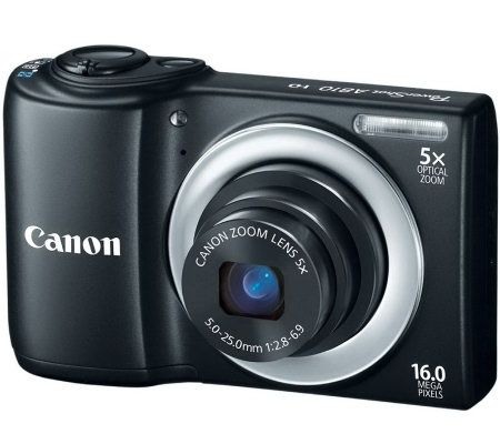 Canon PowerShot A810 16MP, 5x Optical ZoomDigital Camera - E258247
