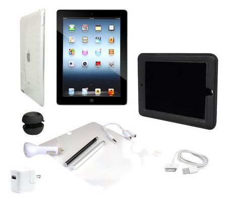 Apple iPad 4th Gen 64GB Wi-Fi   4G AT&T with Re tina Bundle - E266248