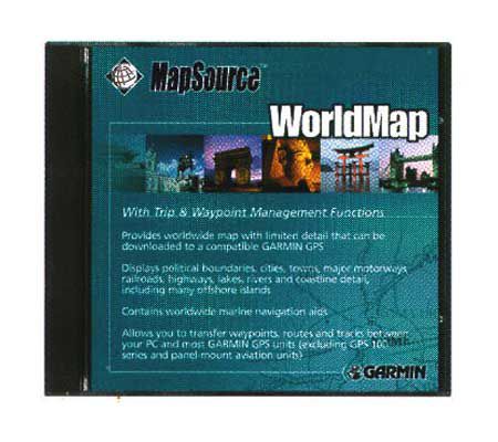 Garmin 10215-01 MapSource WorldMap CD-ROM - E100751