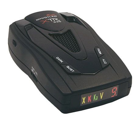 Whistler Radar/Laser Detector with RealVoice Alert - E254551