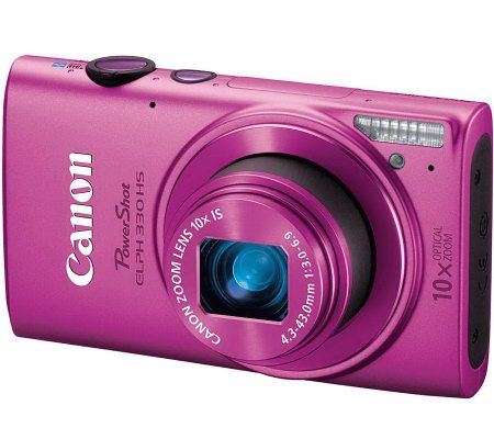 Canon PowerShot 330 12.1MP, 10x Optical ZoomDigital Camera - E268151