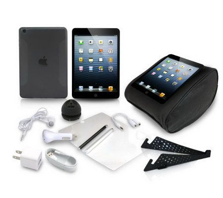 Apple iPad Mini 16GB WiFi 7.9 Tablet w/ iPad Pillow & Accessories - E223454