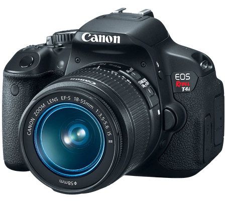 Canon EOS Rebel T4i DSLR Camera & 18-55mm LensKit - E261554