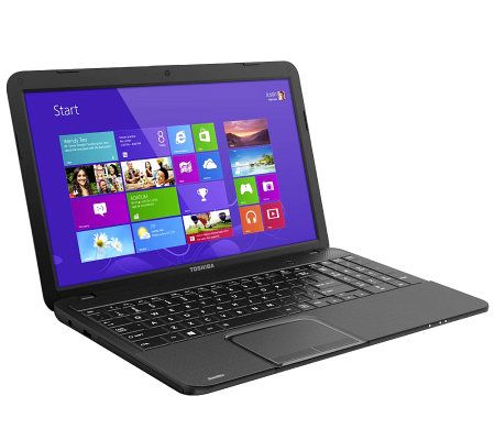 Toshiba 15.6 Notebook AMD 4GB RAM 320GB HD Webcam, DVD Burne - E267954