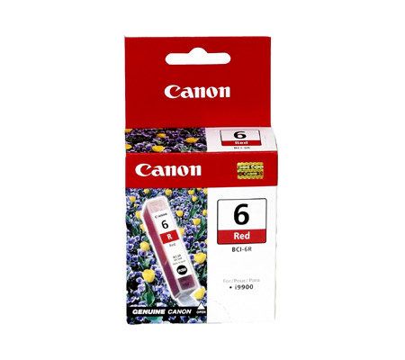 Canon BCI6R Ink Tank - Red - E139955
