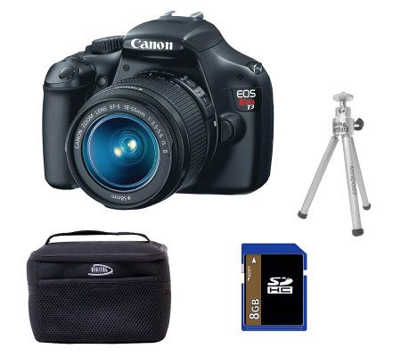 Canon EOS Rebel T3 Digital SLR with Lens and Accessory Bundle - E267760