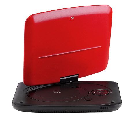 GPX 9 LCD Portable DVD Player with Swivel Screen, & 7-pc. Access.