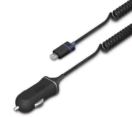 jWIN Micro-Size Car Charger Lightning Connector - E265461